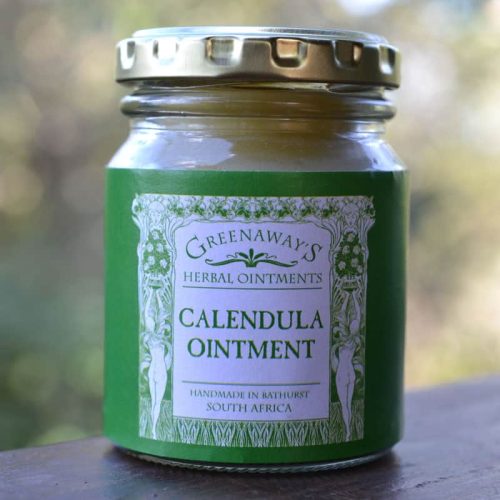 Calendula ointment 125ml herbal ointment handmade in South Africa (Front View)